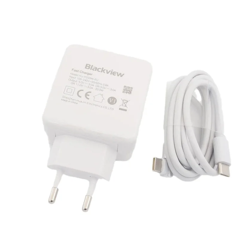 Original Charger and USB Cable for Blackview BL5000