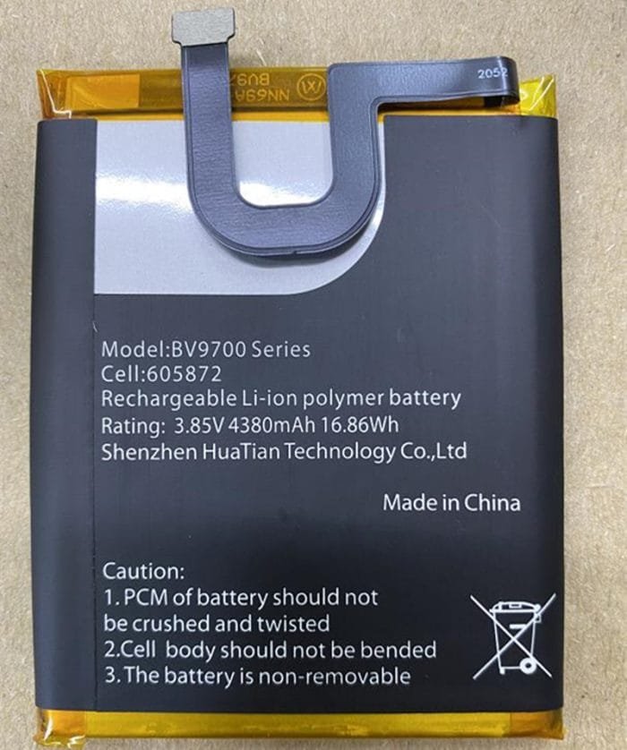 Original Battery for Blackview BV9700 replacement part