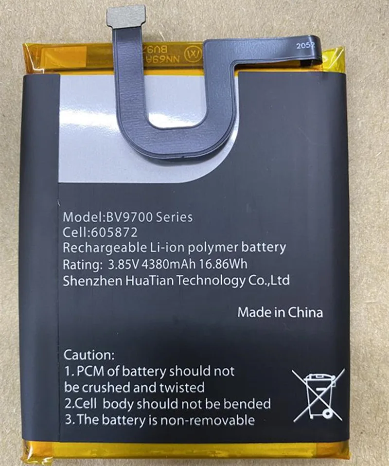 Original Battery for Blackview BV9700 Pro Replacement Part