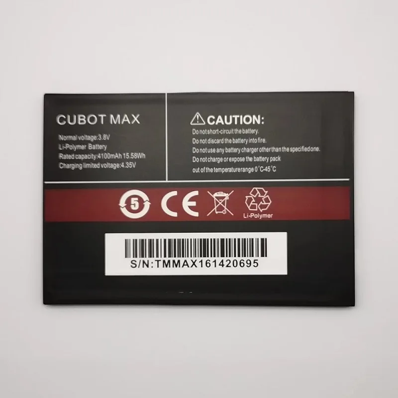 Original Battery for Cubot Max replacement part