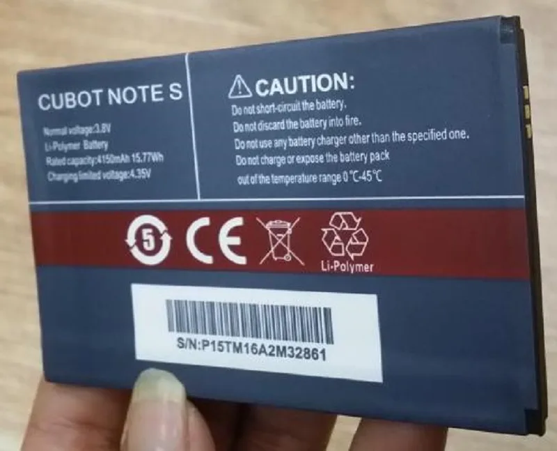 Original Battery for Cubot Note S replacement part