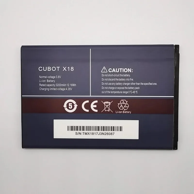 Original Battery for Cubot X18 replacement part