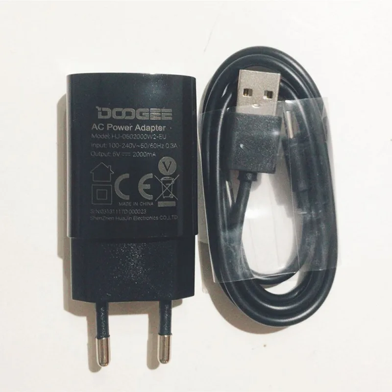Original Charger and USB Cable for Doogee S90