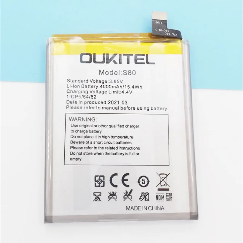 Original Battery for Oukitel C21 replacement part