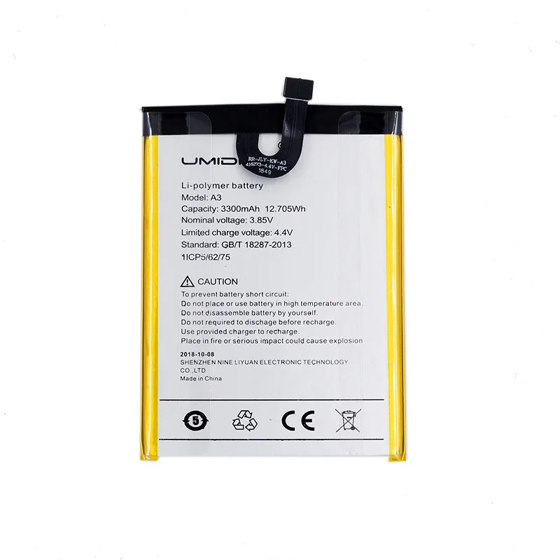 Original Battery for UMIDIGI A3 replacement part