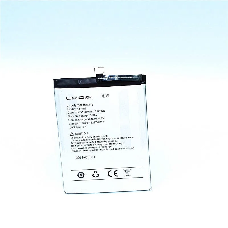 Original Battery for UMIDIGI F1 replacement part