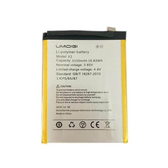 Original Battery for UMIDIGI F2 replacement part