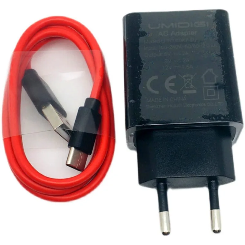 Original Fast Charger and Cable for UMIDIGI POWER3