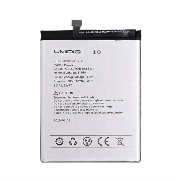 Original Battery for UMIDIGI POWER replacement part