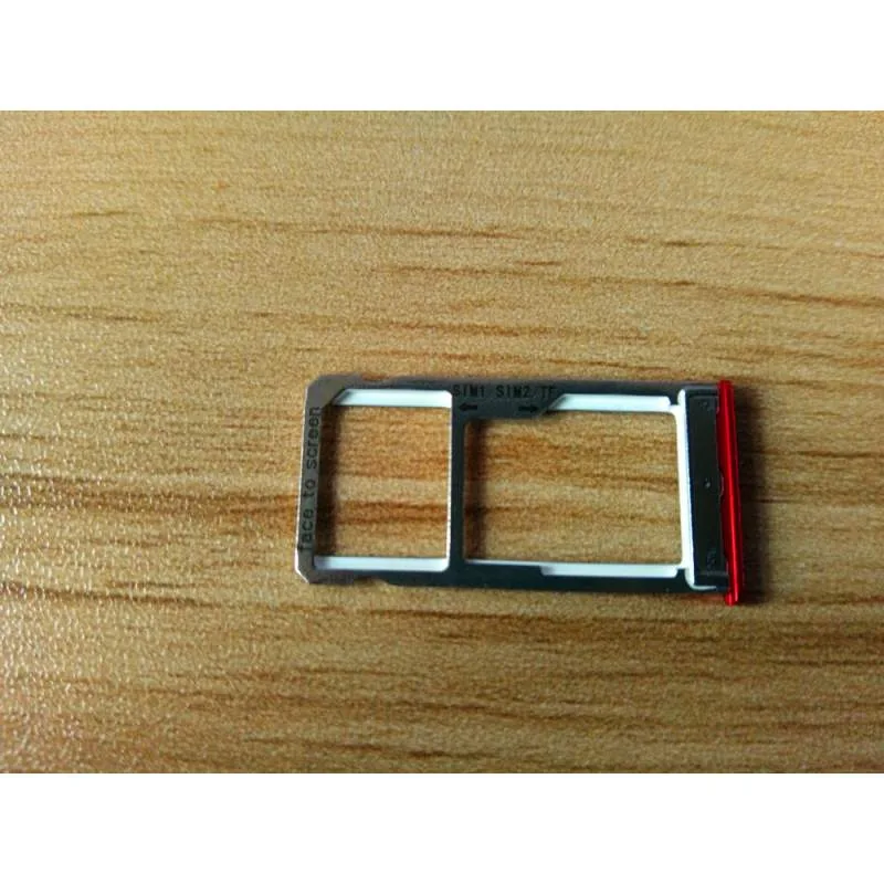 Original Red TF/SIM Card Support for UMIDIGI S2 replacement part