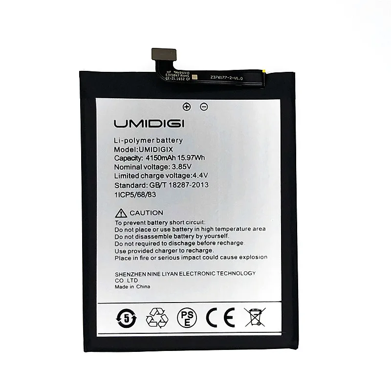 Original Battery for UMIDIGI X replacement part