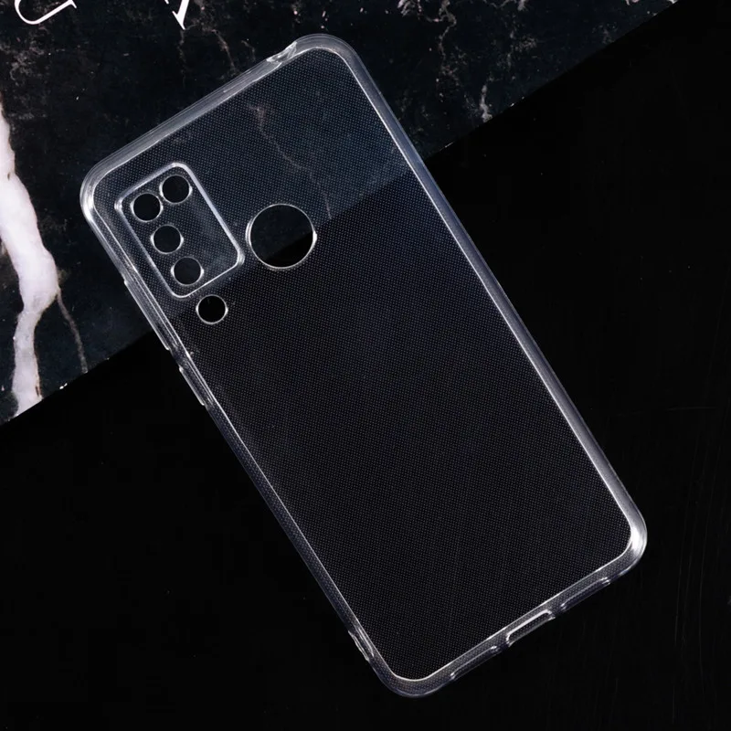 Case cover tpu soft protective case transparent for Doogee N20 Pro