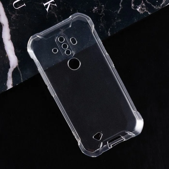 Case cover tpu soft protective case transparent for Doogee S58 Pro