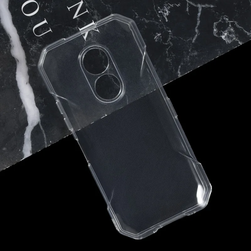 Case cover tpu soft protective case transparent for Doogee S61 Pro