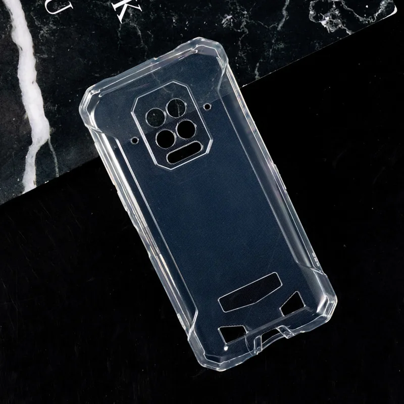 Case cover tpu soft protective case transparent for Doogee S86 Pro