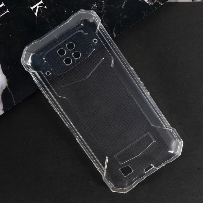 Case cover tpu soft protective case transparent for Doogee S88 Pro