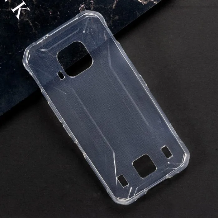 Case cover tpu soft protective case transparent for Doogee S95 Pro