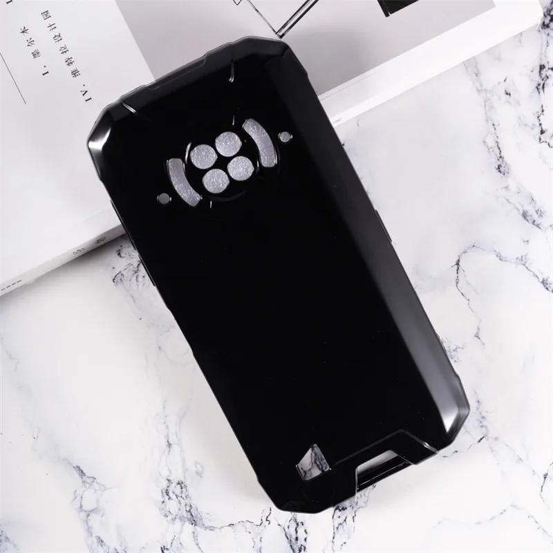 Case cover tpu soft protective case black for Doogee S96 Pro