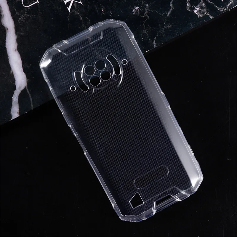 Case cover tpu soft protective case transparent for Doogee S96 Pro