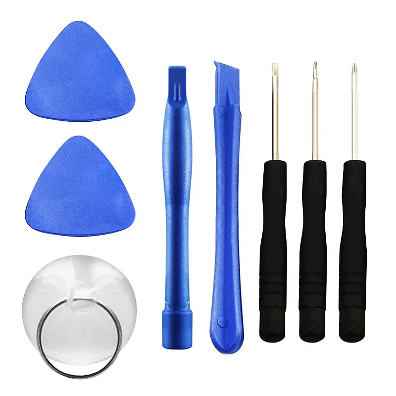 Smartphones repair tool sets cellphone kit 8 in 1 with screwdriver