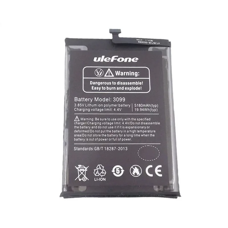 Original Battery for Ulefone Armor X10 Pro Replacement Part