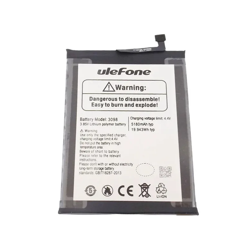 Original Battery for Ulefone Note 13P Replacement Part