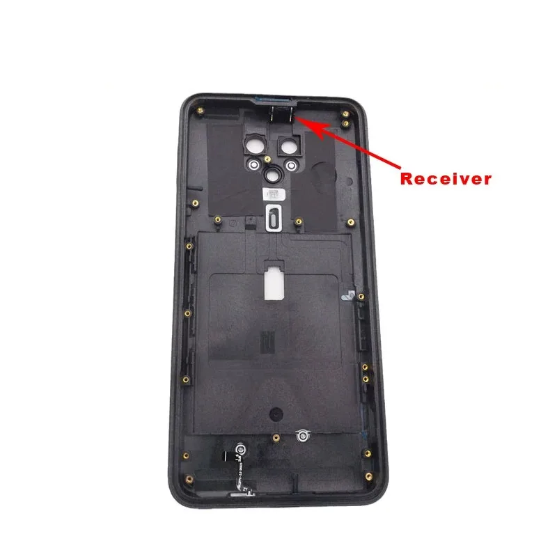 Original Back Cover Black with Receiver and Mic for Blackview BL5000 Replacement Part