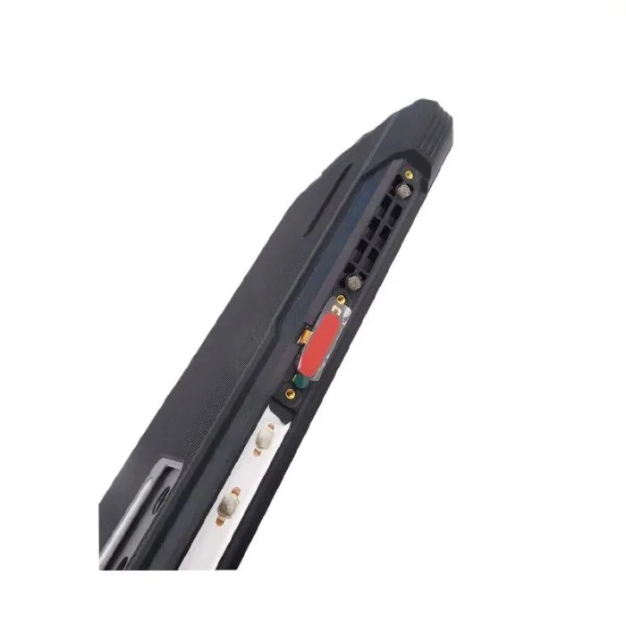 Original Back Cover Red with Fingerprint and Receiver and Mic for Doogee S97 Pro Replacement Part