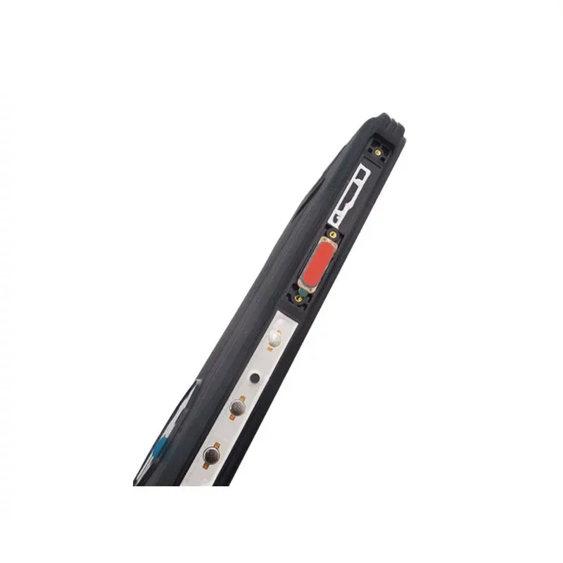 Original Back Cover Red with Fingerprint and Receiver and Mic for Doogee V10 Replacement Part