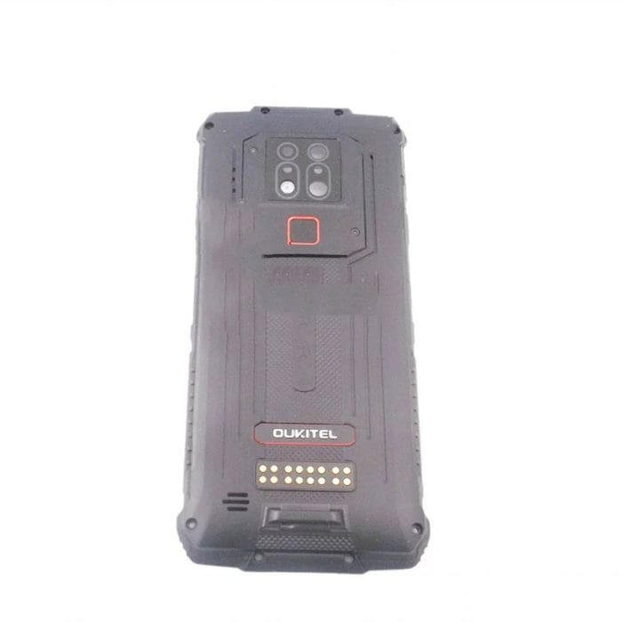 Original Back Cover Black with Fingerprint and Camera Lens and NFC Antenna for Oukitel WP7 Replacement Part