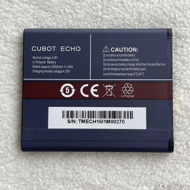 Original Battery for Cubot Echo Replacement Part