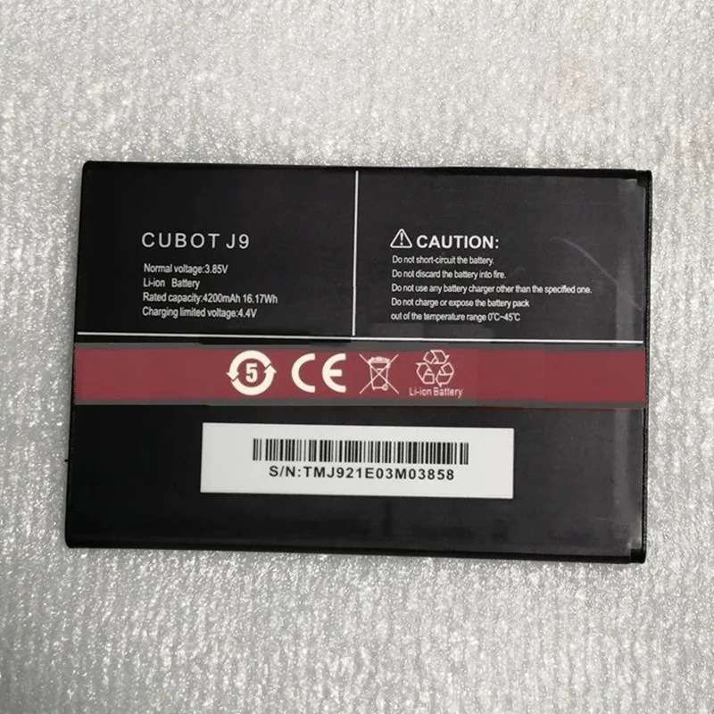 Original Battery for Cubot J9 Replacement Part