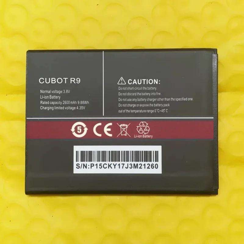 Original Battery for Cubot R9 Replacement Part