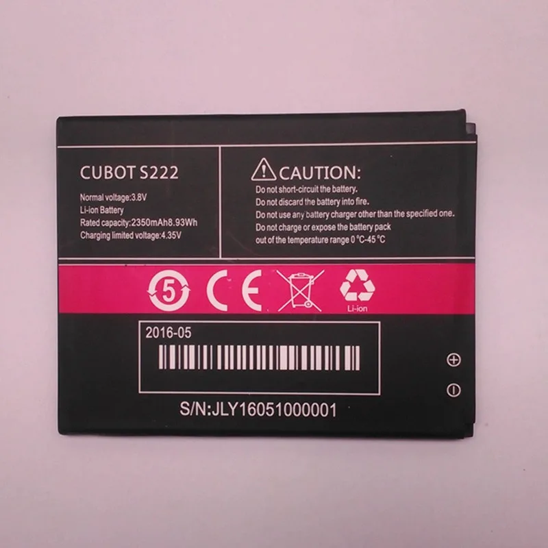 Original Battery for Cubot S222 Replacement Part