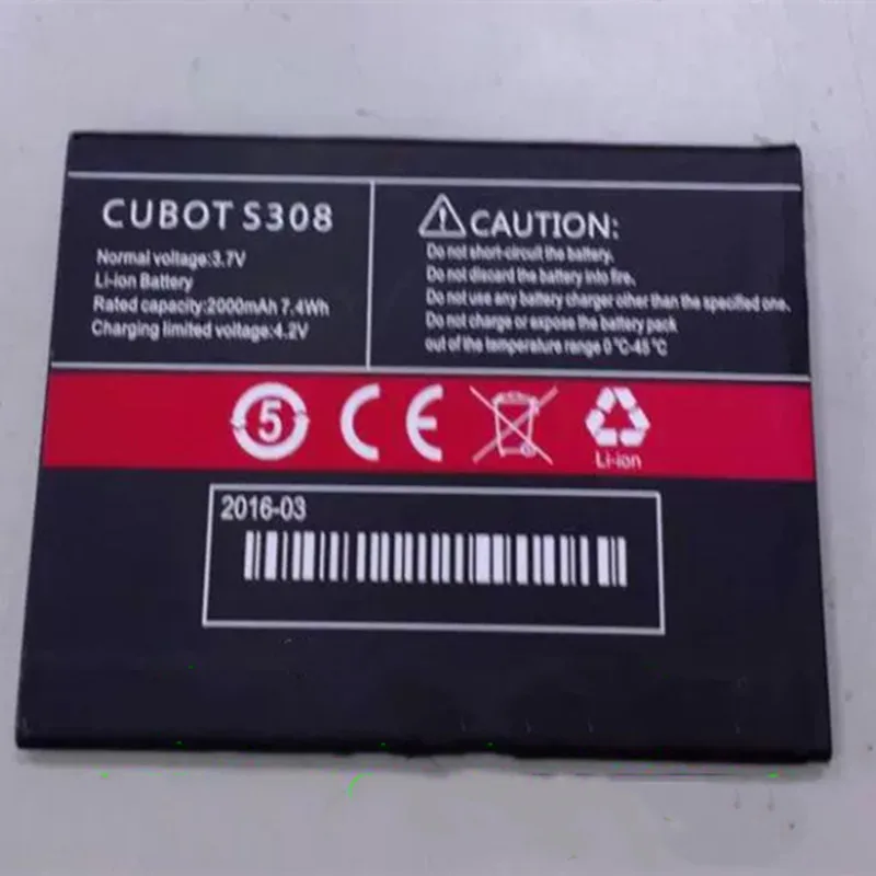 Original Battery for Cubot S308 Replacement Part