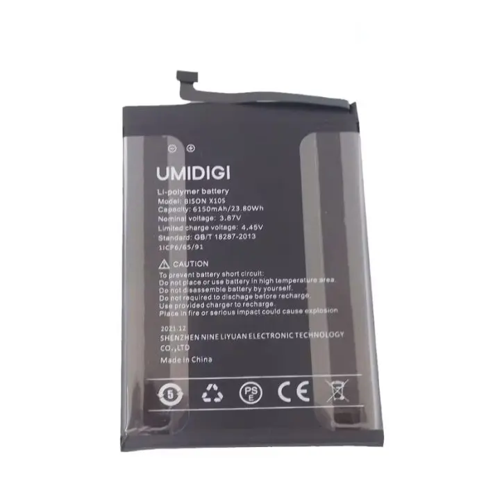 Original Battery for UMIDIGI Bison X10S Spare Part