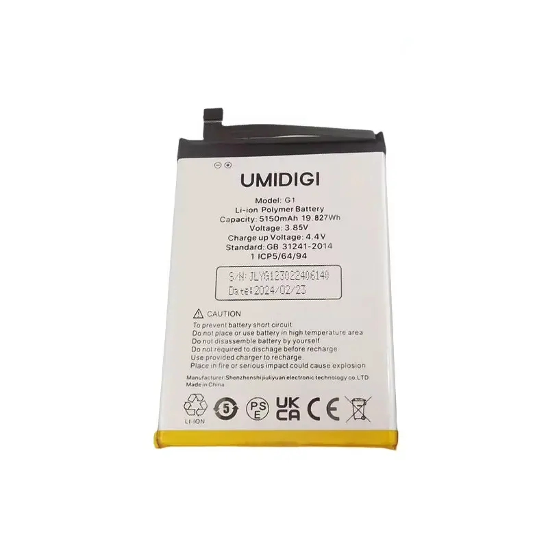 Original Battery for UMIDIGI G1 Spare Part