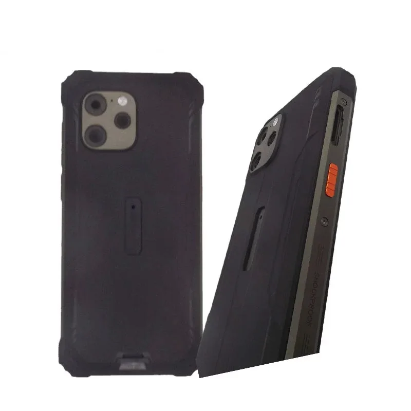 Original Back Cover Black Color with Receiver and Mic for Blackview BV8900 Replacement Part