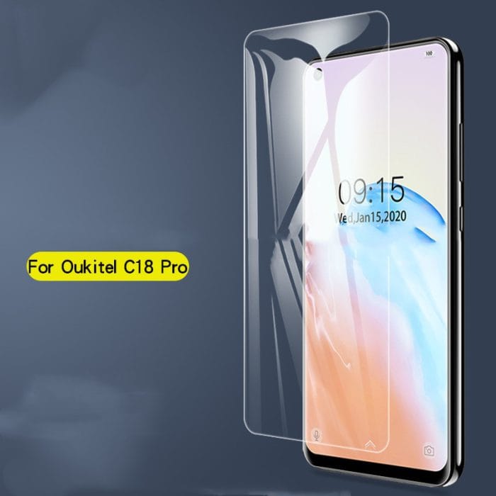 3pcs Tempered Glass Screen Protector for Oukitel C18 Pro