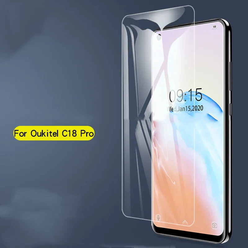 3pcs Tempered Glass Screen Protector for Oukitel C18 Pro
