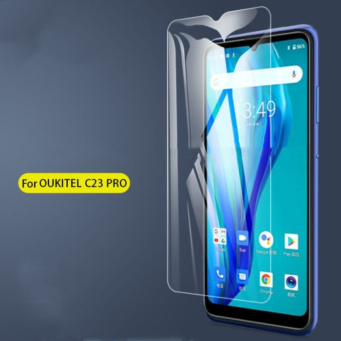 3pcs Tempered Glass Screen Protector for Oukitel C23 Pro