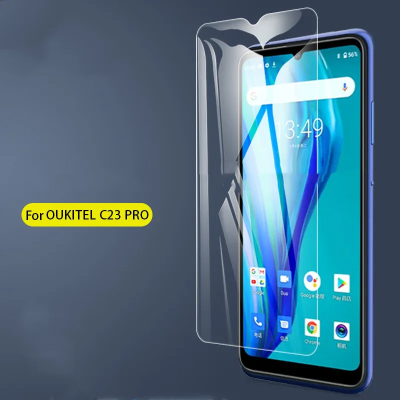 3pcs Tempered Glass Screen Protector for Oukitel C23 Pro