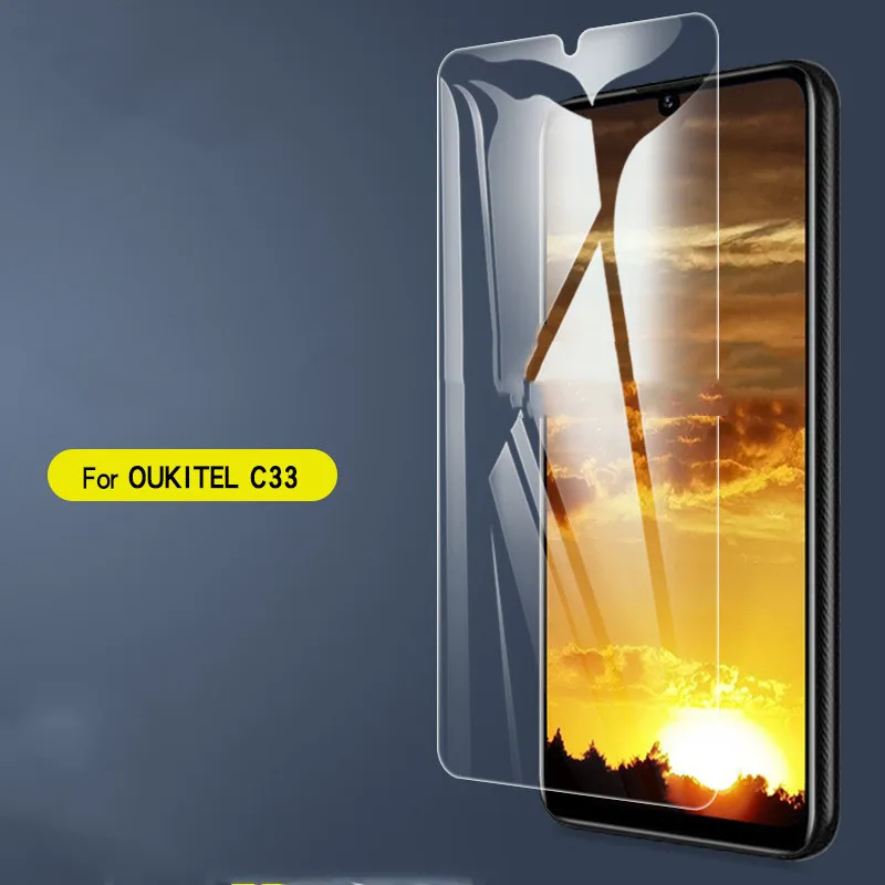 3pcs Tempered Glass Screen Protector for Oukitel C33
