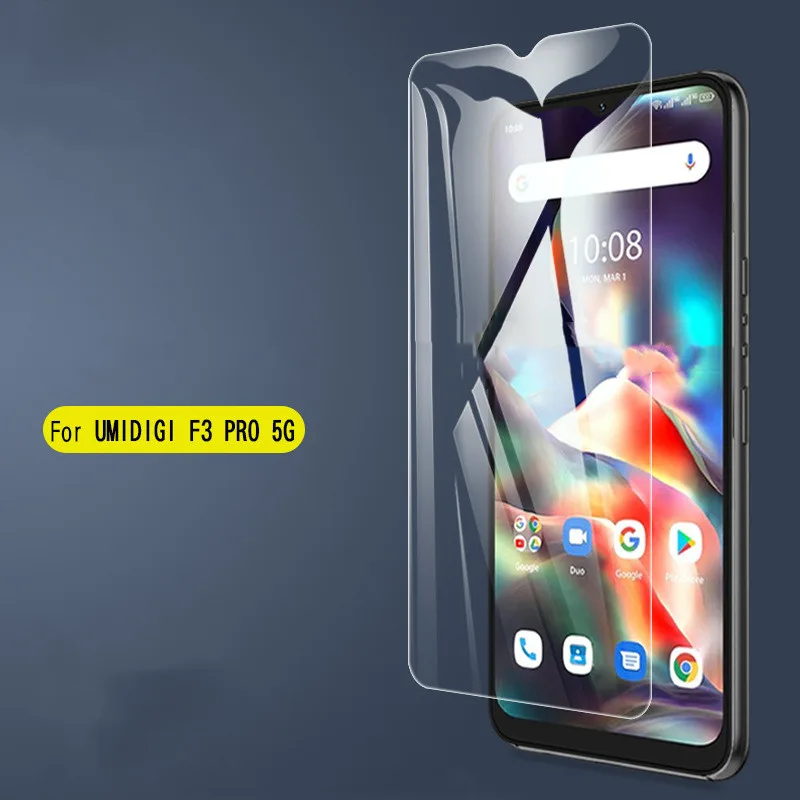 3pcs Tempered Glass Screen Protector for UMIDIGI F3 Pro 5G
