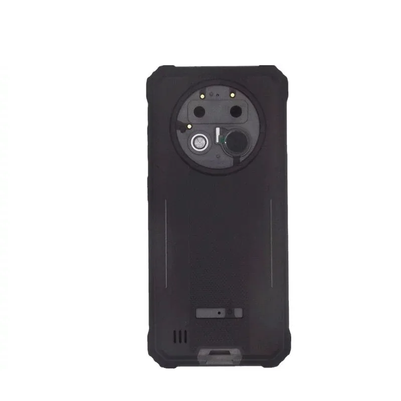Original Back Cover Black with Fingerprint and Receiver for Oukitel WP28 Replacement Part