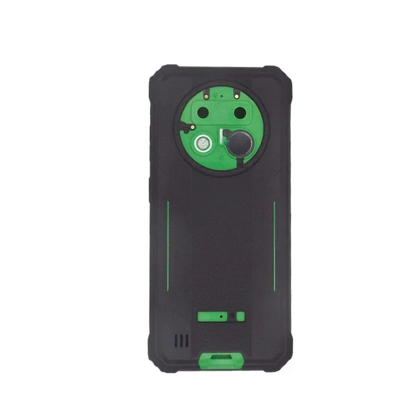Original Back Cover Green with Fingerprint and Receiver for Oukitel WP28 Replacement Part