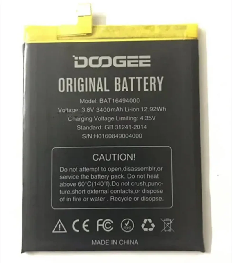 Original Battery for Doogee F7 Replacement Part