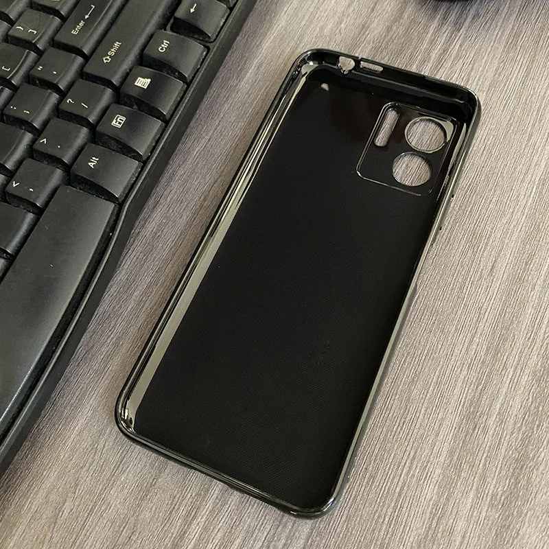 2PCS Case Cover TPU Soft Protective Case Black for Doogee N50