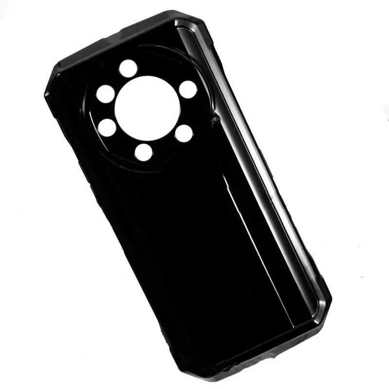 2PCS Case Cover TPU Soft Protective Case Black for Doogee S110