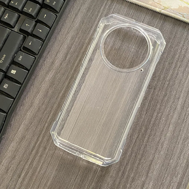 2PCS Case Cover TPU Soft Protective Case Transparent for Doogee V31 GT